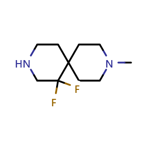 1,1-difluoro-9-methyl-3,9-diazaspiro[5.5]undecane