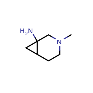 3-methyl-3-azabicyclo[4.1.0]heptan-1-amine