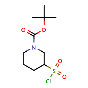 tert-butyl 3-(chlorosulfonyl)piperidine-1-carboxylate
