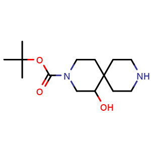 tert-butyl 1-hydroxy-3,9-diazaspiro[5.5]undecane-3-carboxylate