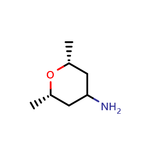 (2R,6S)-2,6-dimethyltetrahydro-2H-pyran-4-amine