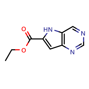 ethyl 5H-pyrrolo[3,2-d]pyrimidine-6-carboxylate