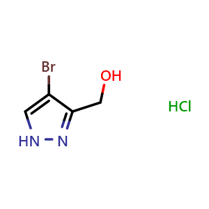 (4-bromo-1H-pyrazol-3-yl)methanol hydrochloride