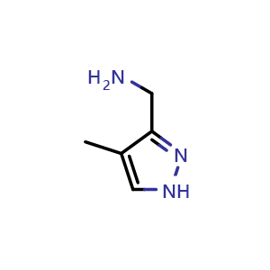 (4-methyl-1H-pyrazol-3-yl)methanamine