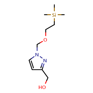 (1-((2-(trimethylsilyl)ethoxy)methyl)-1H-pyrazol-3-yl)methanol