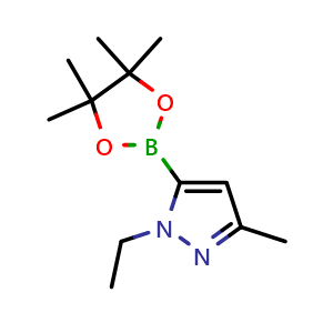 1-ethyl-3-methyl-5-(4,4,5,5-tetramethyl-1,3,2-dioxaborolan-2-yl)-1H-pyrazole