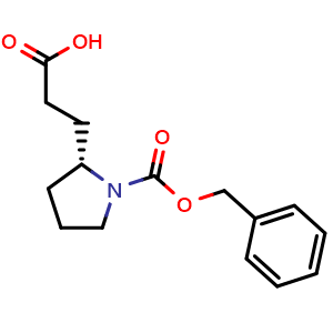 (R)-3-(1-((benzyloxy)carbonyl)pyrrolidin-2-yl)propanoic acid