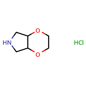 hexahydro-5H-[1,4]dioxino[2,3-c]pyrrole hydrochloride