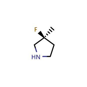 (S)-3-fluoro-3-methylpyrrolidine