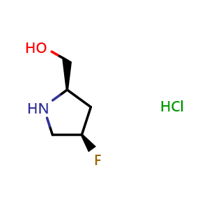 ((2R,4R)-4-fluoropyrrolidin-2-yl)methanol hydrochloride