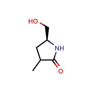 (5S)-5-(hydroxymethyl)-3-methylpyrrolidin-2-one