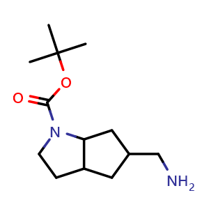 tert-butyl 5-(aminomethyl)hexahydrocyclopenta[b]pyrrole-1(2H)-carboxylate