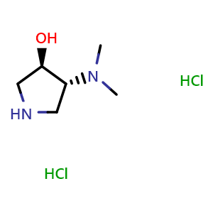 (3R,4R)-4-(dimethylamino)pyrrolidin-3-ol dihydrochloride