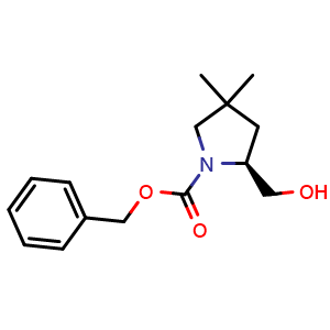 benzyl (S)-2-(hydroxymethyl)-4,4-dimethylpyrrolidine-1-carboxylate