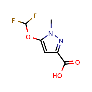 5-(difluoromethoxy)-1-methyl-1H-pyrazole-3-carboxylic acid