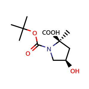 (2R,4R)-1-(tert-butoxycarbonyl)-4-hydroxy-2-methylpyrrolidine-2-carboxylic acid