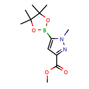 methyl 1-methyl-5-(4,4,5,5-tetramethyl-1,3,2-dioxaborolan-2-yl)-1H-pyrazole-3-carboxylate