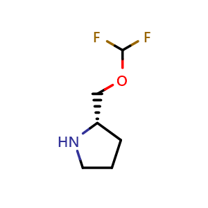 (S)-2-((difluoromethoxy)methyl)pyrrolidine