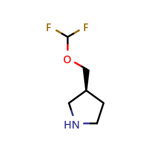 (S)-3-((difluoromethoxy)methyl)pyrrolidine