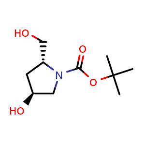 tert-butyl (2R,4S)-4-hydroxy-2-(hydroxymethyl)pyrrolidine-1-carboxylate