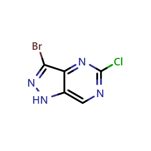 3-bromo-5-chloro-1H-pyrazolo[4,3-d]pyrimidine