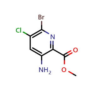 methyl 3-amino-6-bromo-5-chloropicolinate