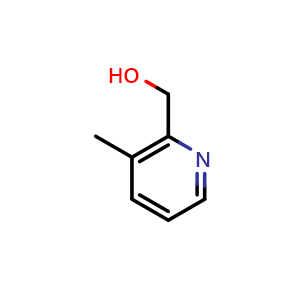 Chemical structure of (3-methylpyridin-2-yl)methanol , CAS 63071-09-0, AChemBlock Q62329