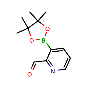 3-(4,4,5,5-tetramethyl-1,3,2-dioxaborolan-2-yl)picolinaldehyde
