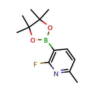 2-fluoro-6-methyl-3-(4,4,5,5-tetramethyl-1,3,2-dioxaborolan-2-yl)pyridine