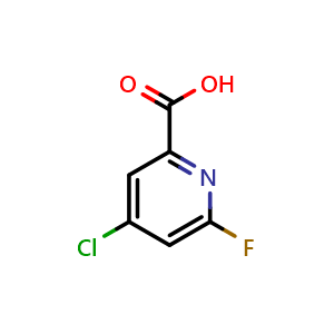 4-chloro-6-fluoropicolinic acid