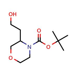 tert-butyl 3-(2-hydroxyethyl)morpholine-4-carboxylate