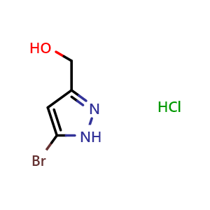(5-bromo-1H-pyrazol-3-yl)methanol hydrochloride
