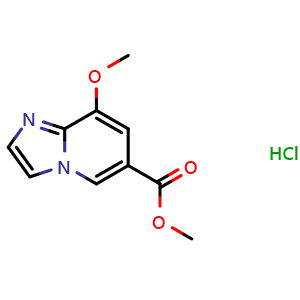 methyl 8-methoxyimidazo[1,2-a]pyridine-6-carboxylate hydrochloride