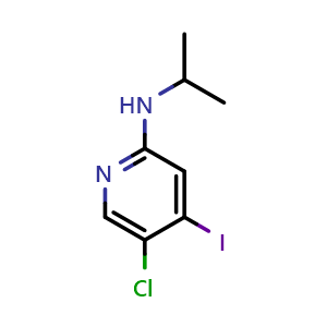 5-chloro-4-iodo-N-isopropylpyridin-2-amine