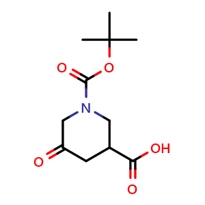 1-(tert-butoxycarbonyl)-5-oxopiperidine-3-carboxylic acid