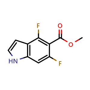 methyl 4,6-difluoro-1H-indole-5-carboxylate