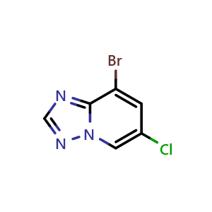 8-bromo-6-chloro-[1,2,4]triazolo[1,5-a]pyridine