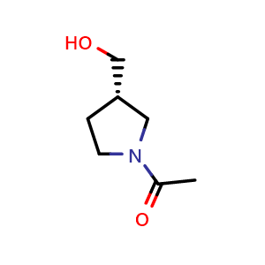 (S)-1-(3-(hydroxymethyl)pyrrolidin-1-yl)ethan-1-one