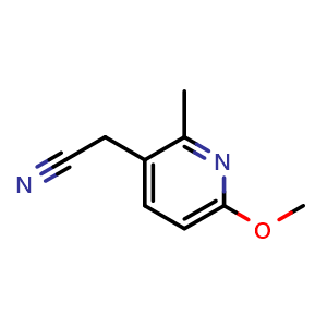 2-(6-methoxy-2-methylpyridin-3-yl)acetonitrile