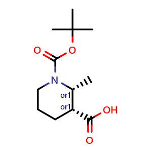 cis-1-[(tert-butoxy)carbonyl]-2-methylpiperidine-3-carboxylic acid