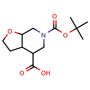 6-(tert-butoxycarbonyl)octahydrofuro[2,3-c]pyridine-4-carboxylic acid