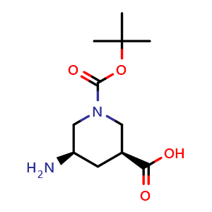 (3S,5R)-5-amino-1-(tert-butoxycarbonyl)piperidine-3-carboxylic acid