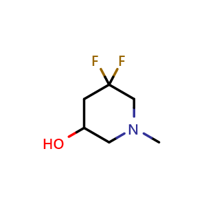 5,5-difluoro-1-methylpiperidin-3-ol