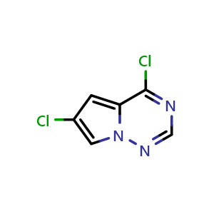 4,6-dichloropyrrolo[2,1-f][1,2,4]triazine