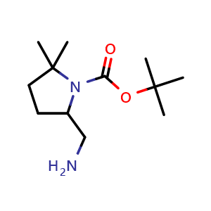tert-butyl 5-(aminomethyl)-2,2-dimethylpyrrolidine-1-carboxylate