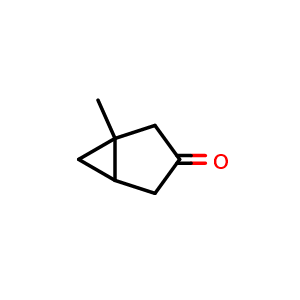 Chemical structure of 1-methylbicyclo[3.1.0]hexan-3-one , CAS 6262-68-6, AChemBlock Q63055