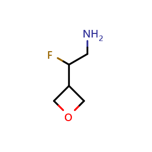 2-fluoro-2-(oxetan-3-yl)ethan-1-amine