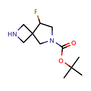 tert-butyl 8-fluoro-2,6-diazaspiro[3.4]octane-6-carboxylate