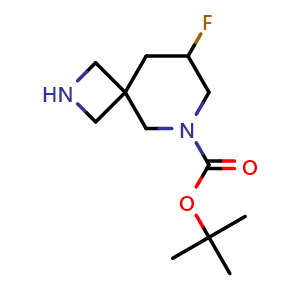 tert-butyl 8-fluoro-2,6-diazaspiro[3.5]nonane-6-carboxylate