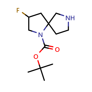 tert-butyl 3-fluoro-1,7-diazaspiro[4.4]nonane-1-carboxylate